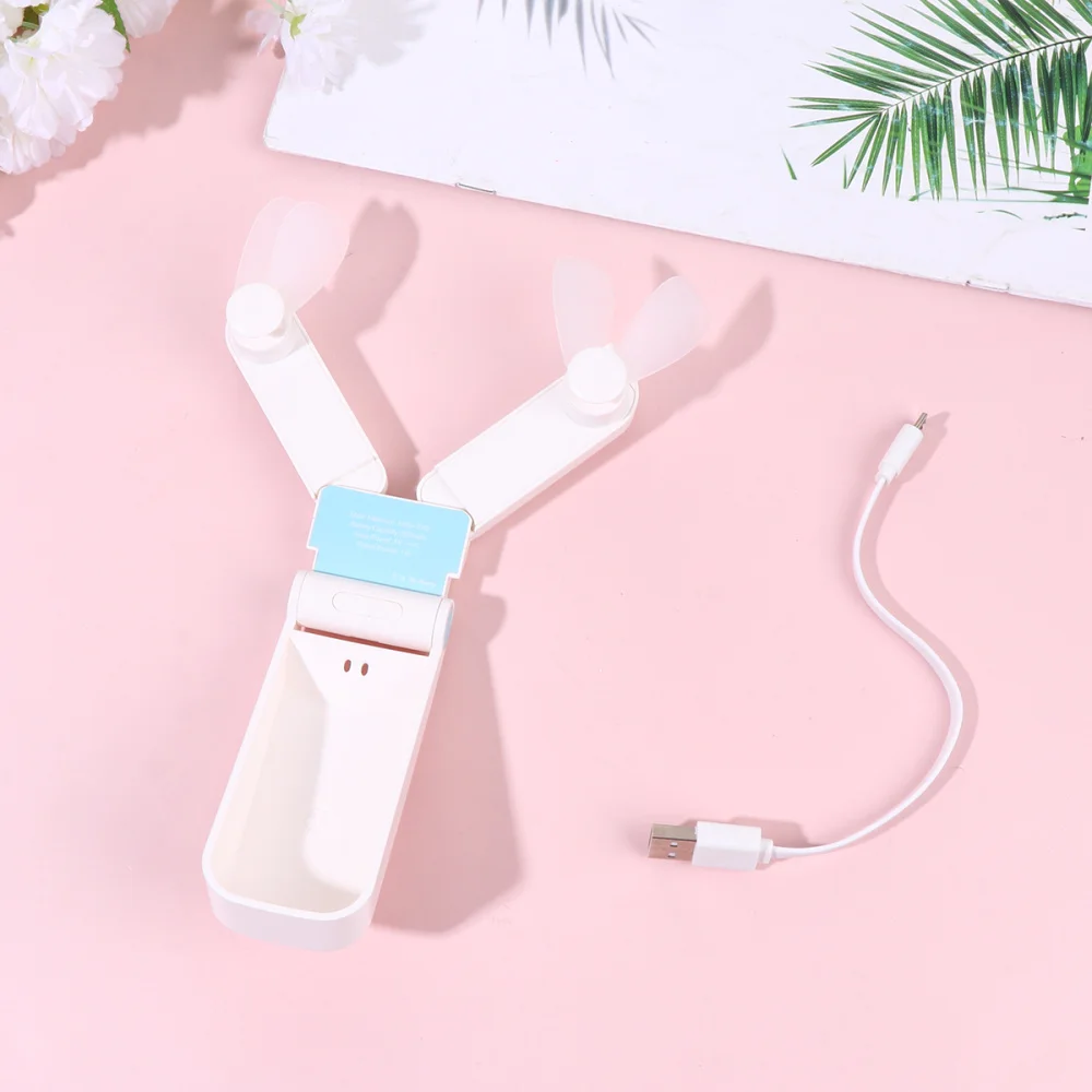 Зубная щетка с двумя головками USB Вентилятор Кулер Настольный Электрический