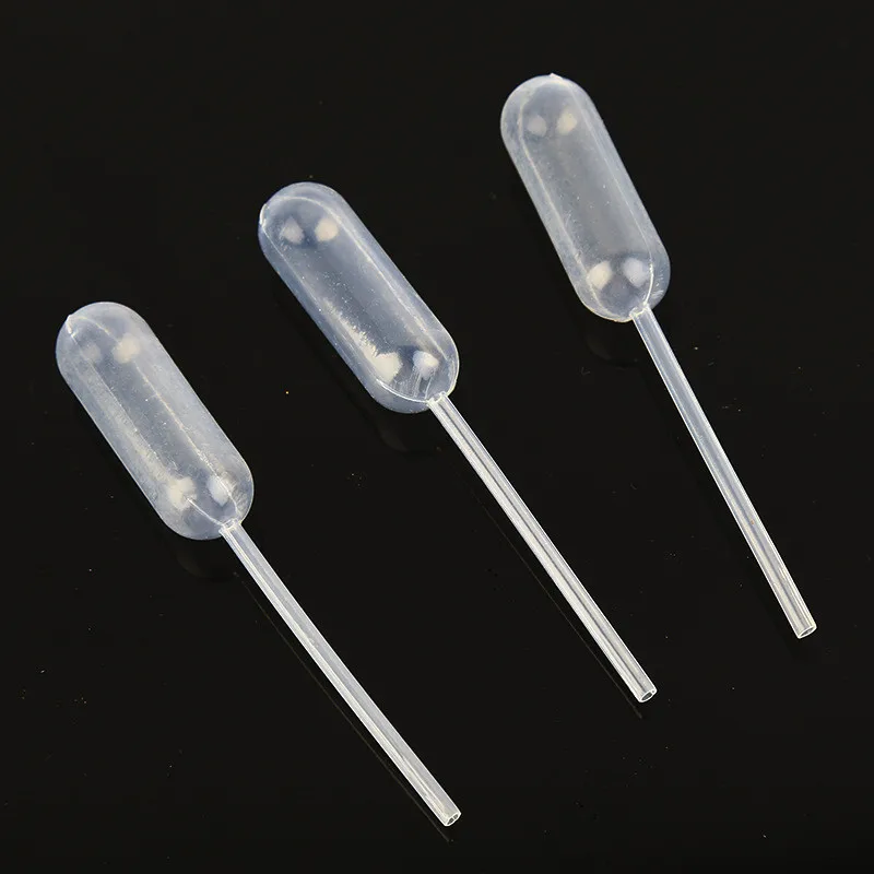 50 шт. Пластик выжимать 4 мл с одной меткой калиброванная на вытекание флакон