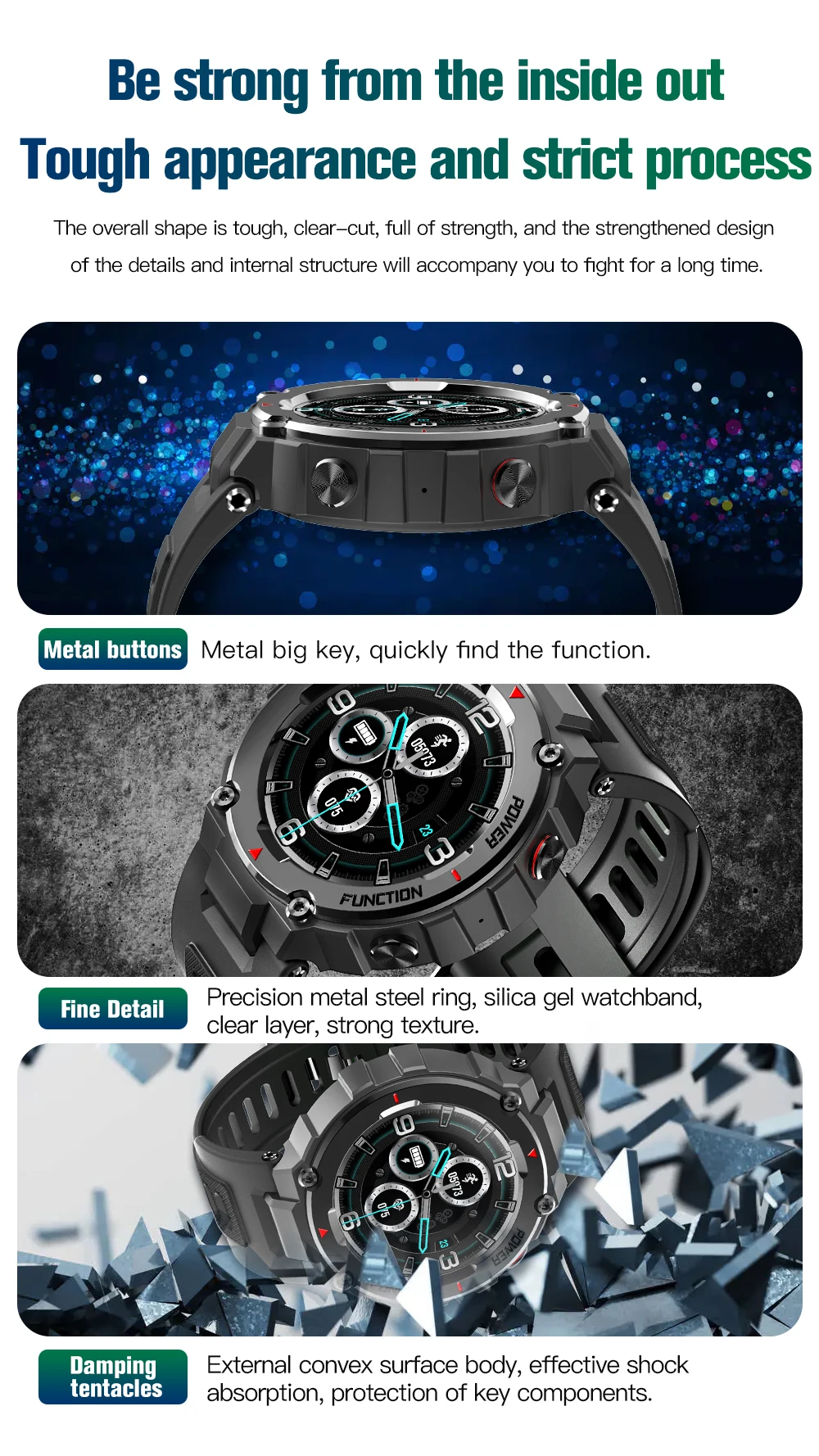 STrollAR F26 Smart Watch Man 2021 Best Gift for Dad Answer Call Mucis Sport Clock Smartwatch Fitness Tracker Android ios Band |