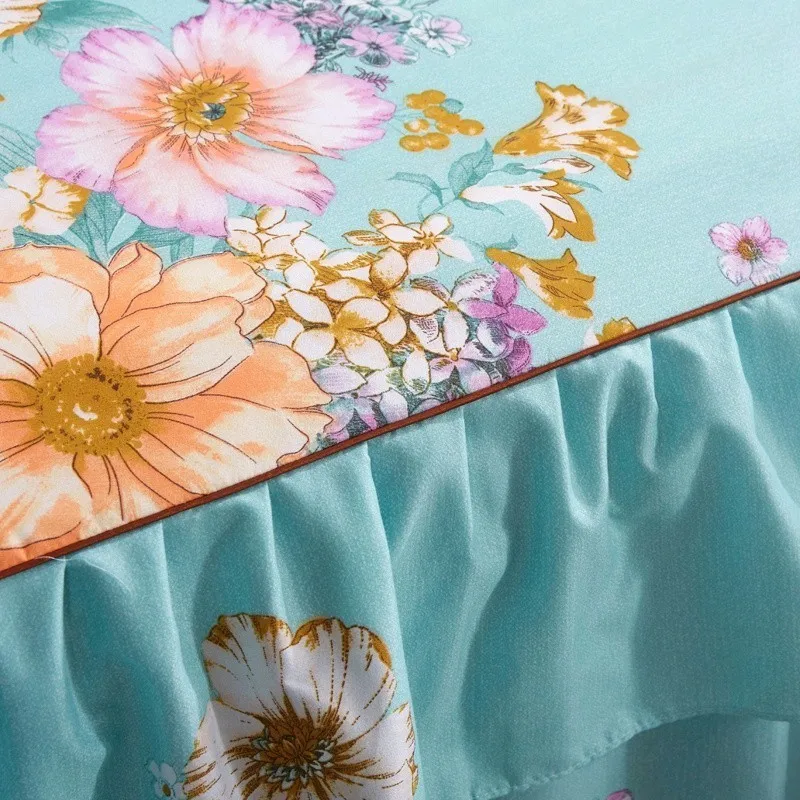 Домашний текстиль Корейская версия украшение с растительным цветочным узором