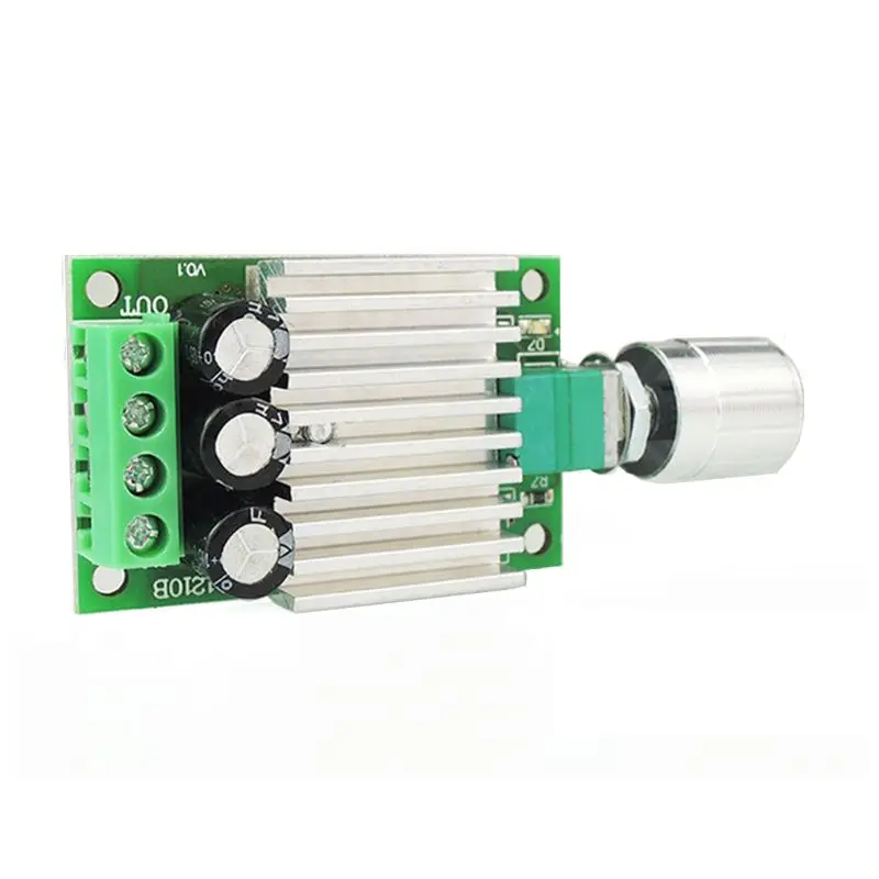 12V 24V 10A PWM DC Motor Speed Controller Adjustable Regulator Dimmer Control Switch for Fan Motors LED Light | Обустройство дома