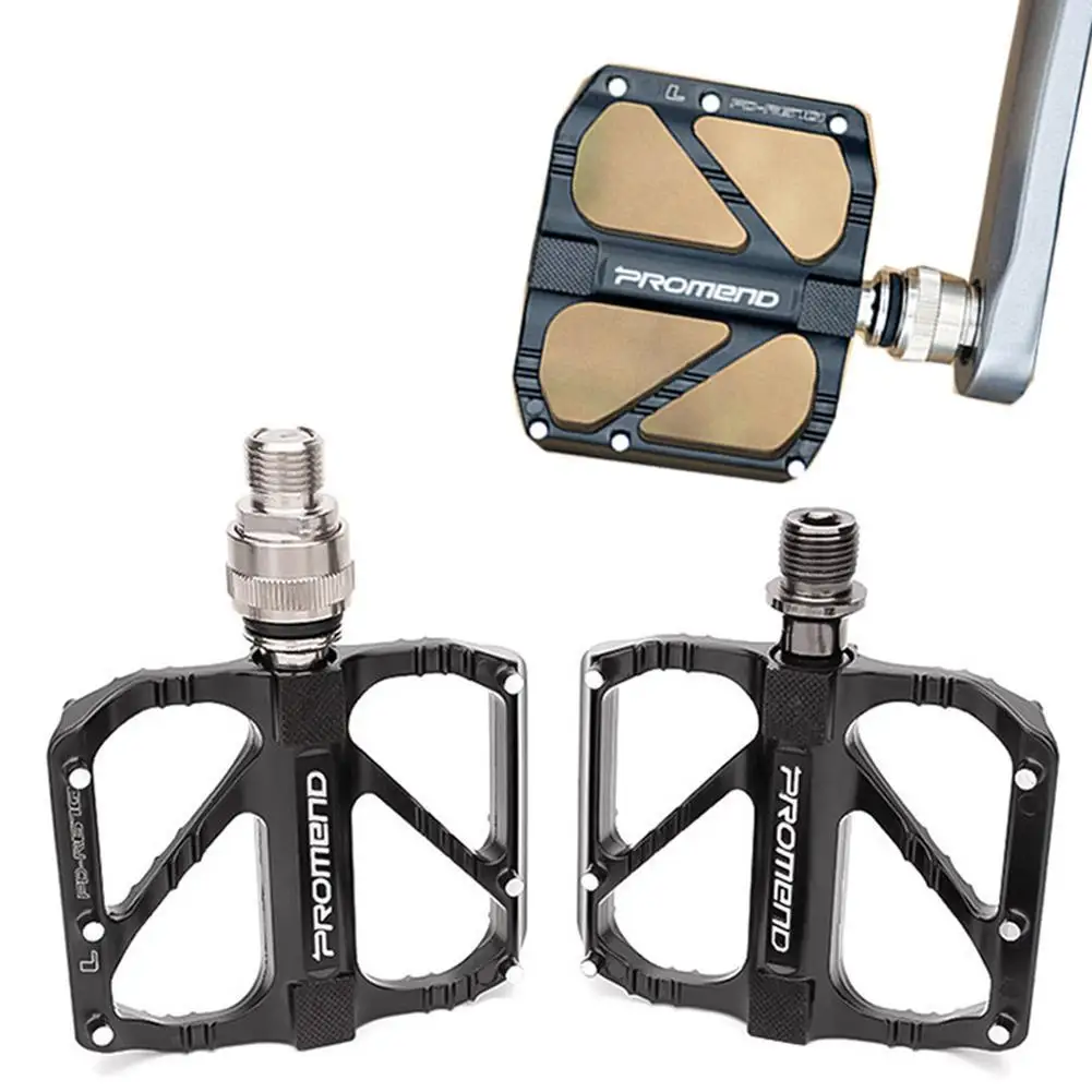 

1 Pair of Bicycle Pedal Aluminum Alloy Quick Release Pedal Ultralight High Quality Anti-slip Bike 3 Bearing Pedals Bicycle Part