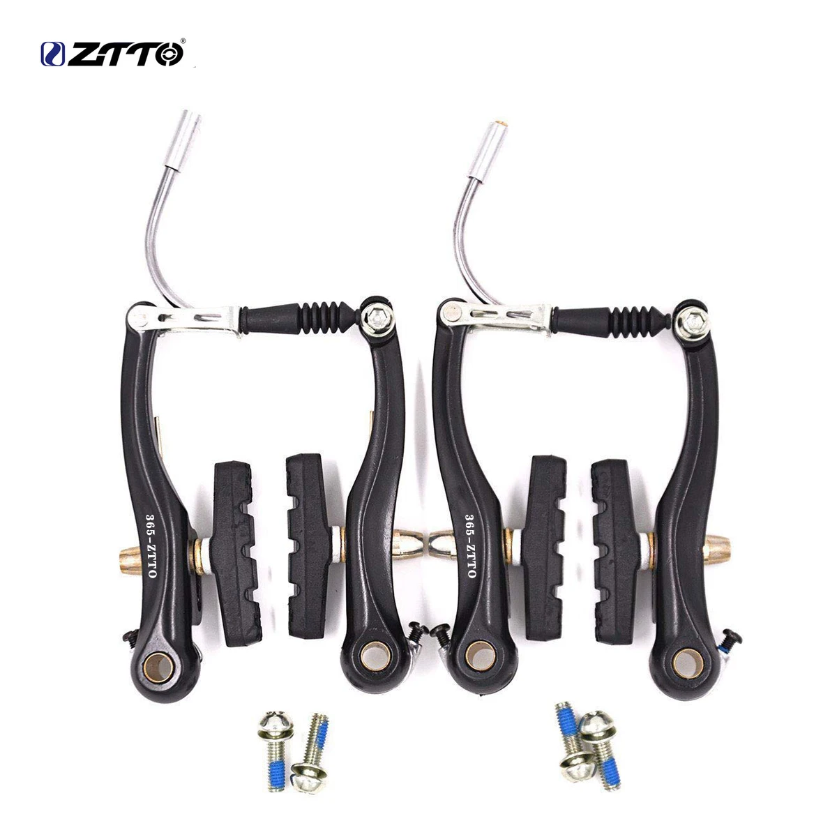 ZTTO Bike MTB Mountain Bicycle BMX Cruiser Linear Pull V Brake Caliper Set with Brake Pads Brake MTB Hydraulic Brakes Cantilever