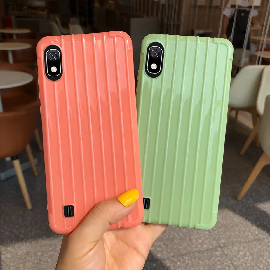 Чехол для samsung Galaxy A10 2019 чехол телефона Новое поступление стильный карамельный