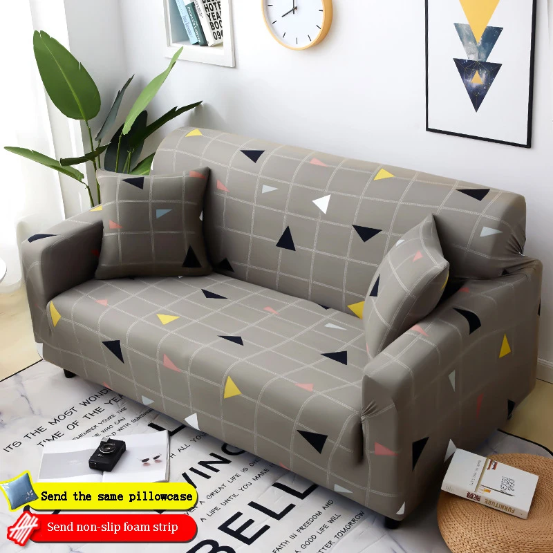 3 местный эластичный диван подлокотник крышка Slipcover стрейч для гостиной Универсальный нескользящий все включено мебель протектор