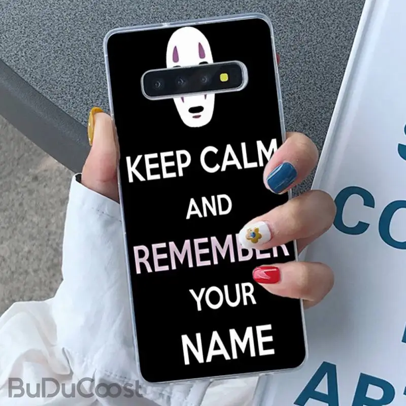 

Brand new Japanese anime Soft Rubber Phone Cover For Samsung S5 6 7 8 9 10 S8 S9 S10 plus S10E lite S10-5G S20 UITRA plus