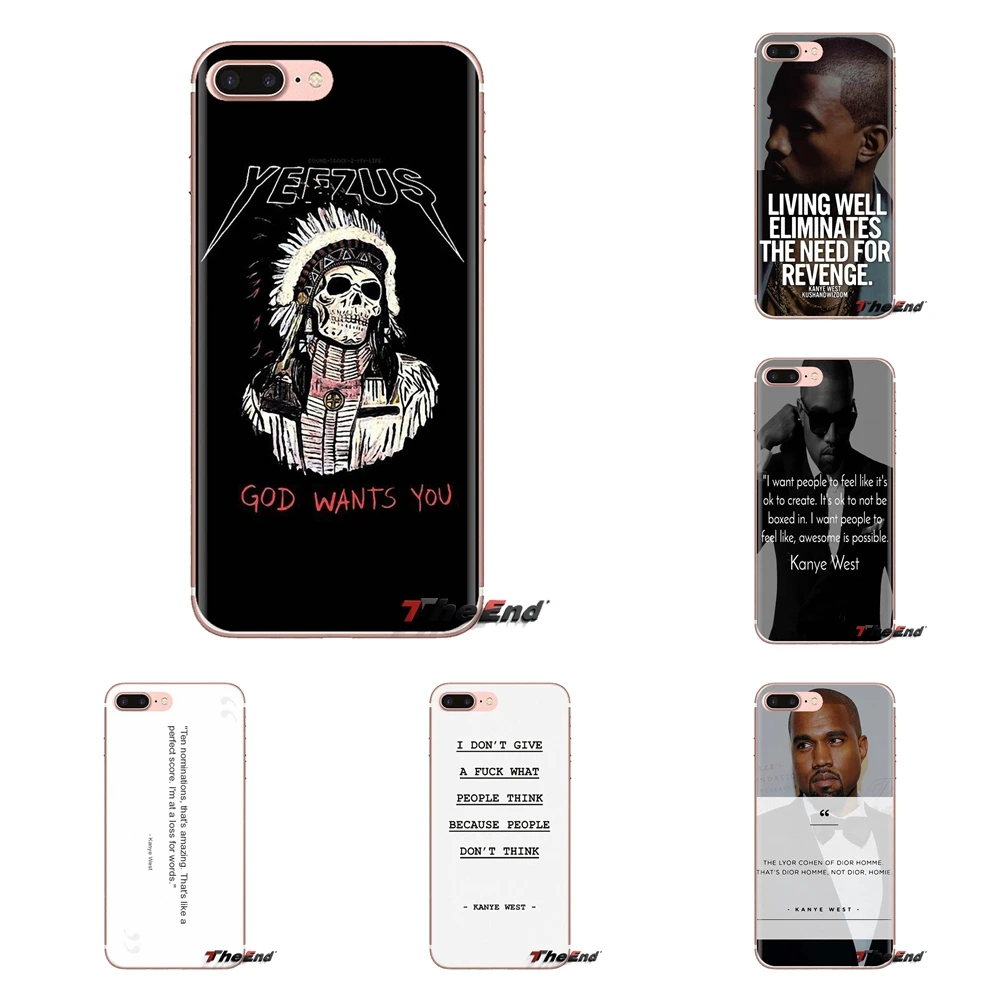 Для htc U11 один M7 M8 A9 M9 M10 E9 Desire 630 530 626 628 816 820 Motorola G G2 G3 Kanye Omari West Цитата музыкальный