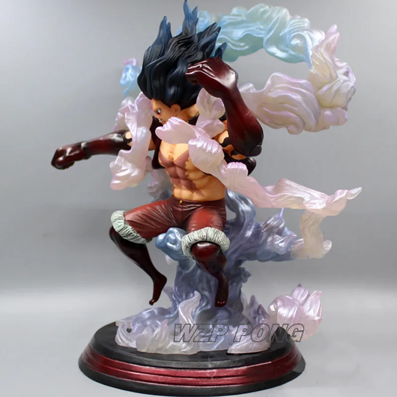 One Piece Monkey D Luffy Gear 4 змея форма битвы статуя ПВХ стоящая позиция Луффи экшн фигурка
