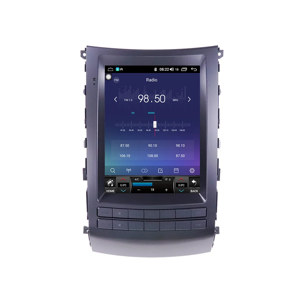 구매 6 + 128G 2Din 안 드 로이드 11 자동차 라디오 멀티미디어 스테레오 플레이어 현대 베라 크루즈 IX55 2008-2012 자동차 Dvd 플레이어 무선 Carplay