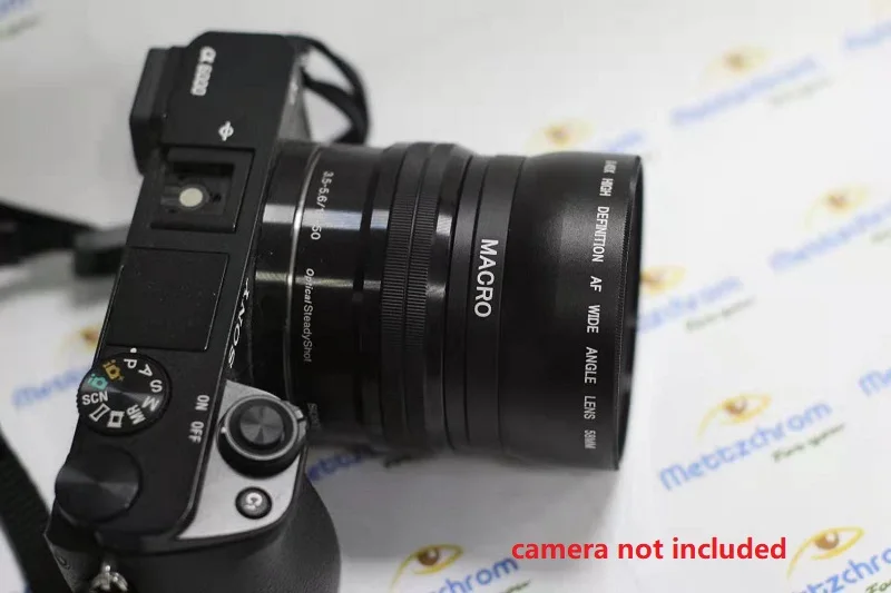 

0.45x wide angle macro lens for Sony A6000 A6300 A6500 40.5mm