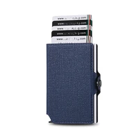 bisi gor automatic bank card cassette bomb camouflage pu fashion mens wallets open pu pickup location convenient card package