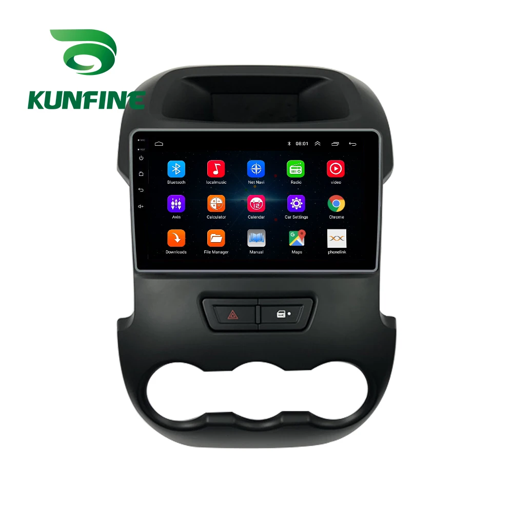 Автомагнитола для Ford RANGER 2011-2016 Восьмиядерный процессор Android 10 0 автомобильный DVD