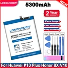 Батарея HB386589ECW для Huawei P10 Plus Honor 8X V10 VKY-AL00 Nova 3 4 PAR-LX1 L11 L21 LX9 L29 VCE-LX2 L22 Mate 20 Lite SNE-LX1