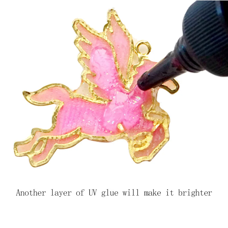 Прозрачный Ультрафиолетовый отверждаемый твердый гель для ювелирных изделий 30