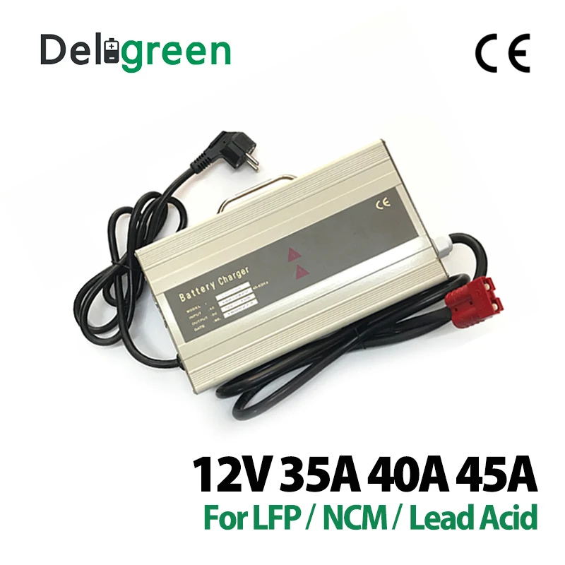 Зарядное устройство QNBBM 12V 35A 40A 45A для солнечной энергии электрического трицикла