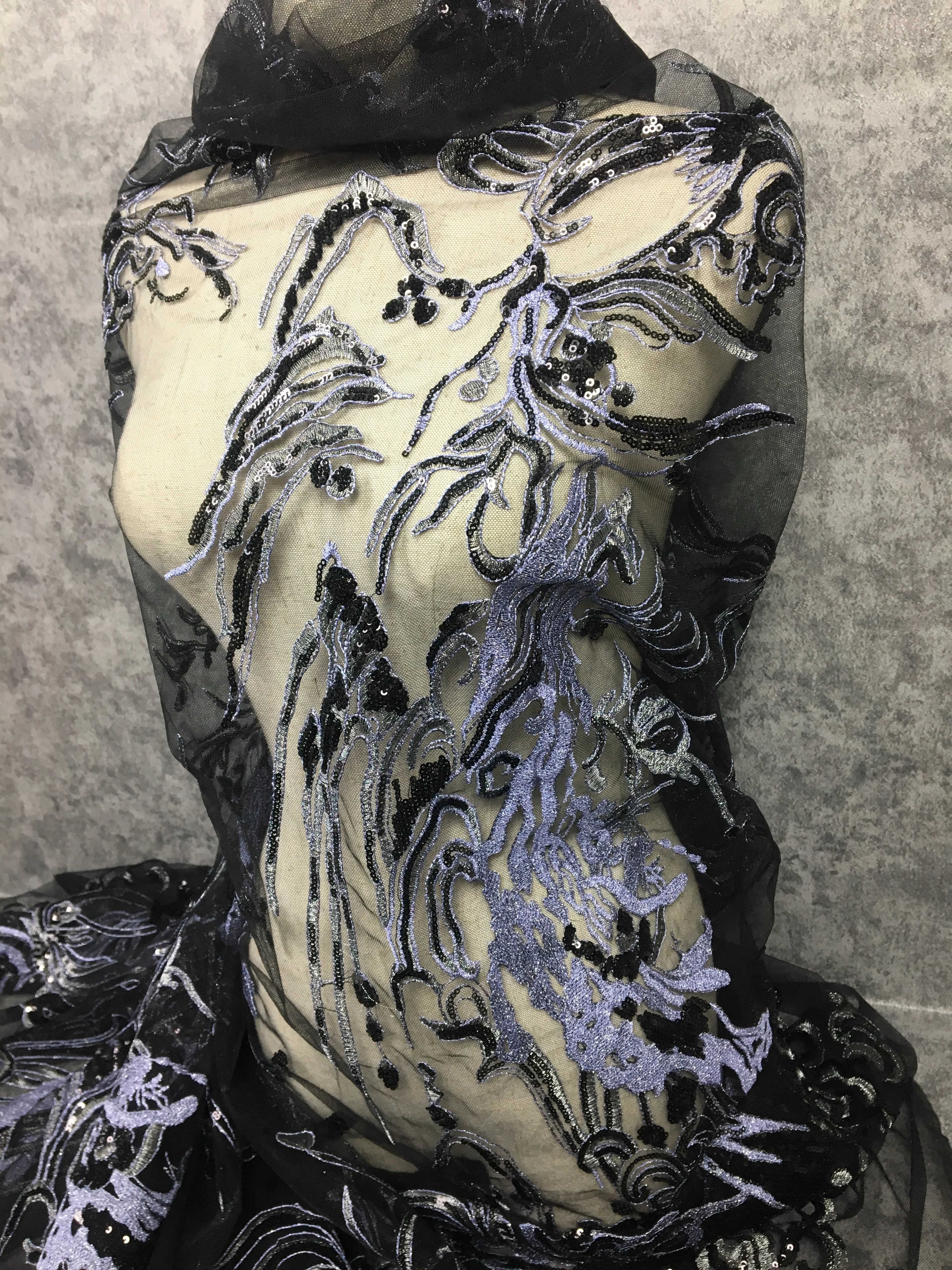 

Французская сетчатая кружевная ткань 2020, новейшая африканская кружевная ткань с блестками, свадебная сетка, вышитая Тюлевая ткань