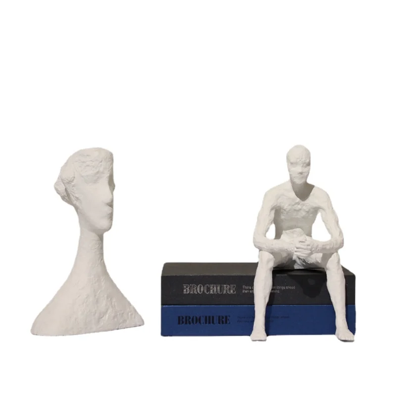 

Современное креативное украшение, абстрактные фигурки, поделки, настольные украшения, подвески из смолы, офисные украшения, подарок другу, украшение