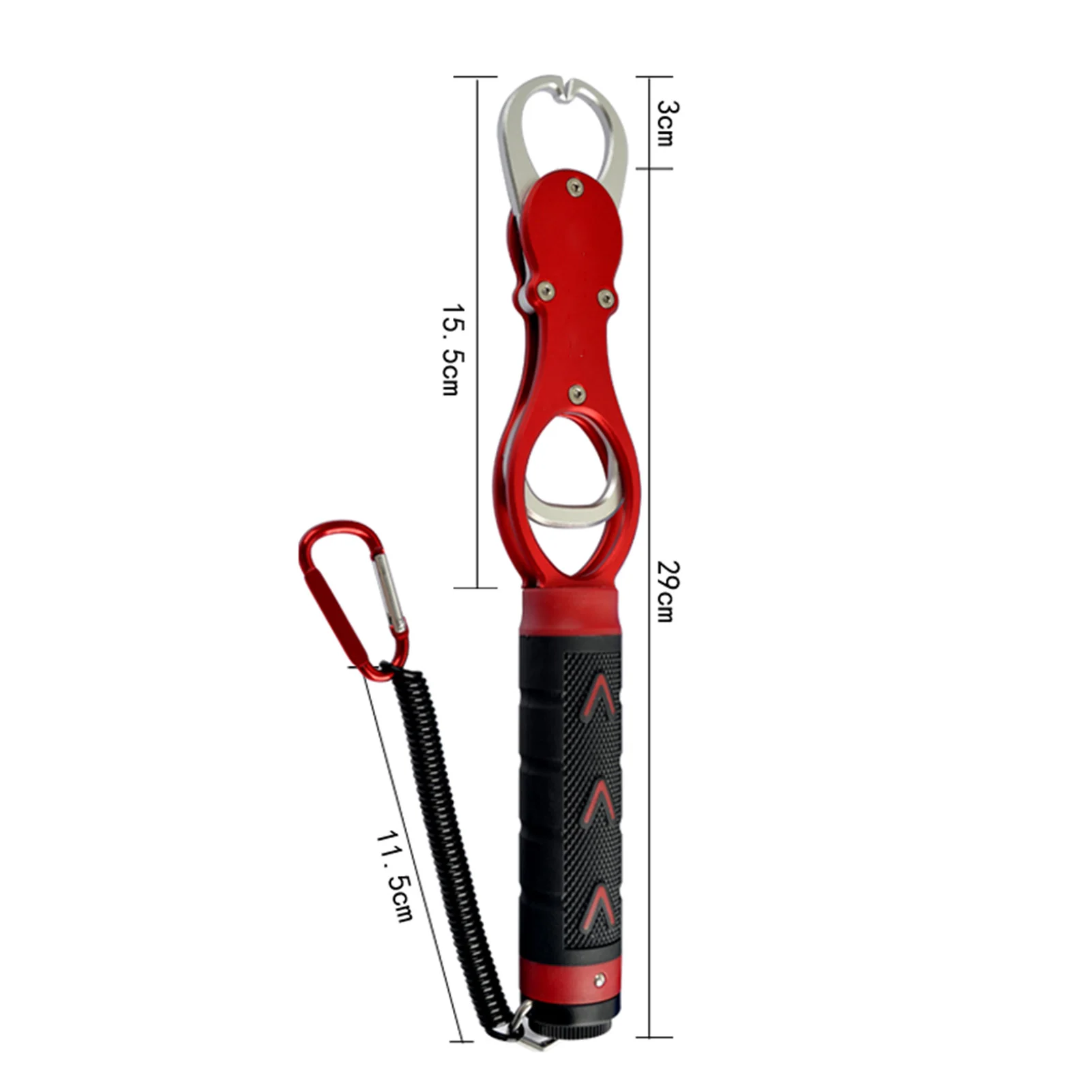 

Portable Aluminum Alloy Fishing Pliers Grip Hook Recover Cutter Line Split Ring Lip Gripper Fishing Tackle Tool Accessory