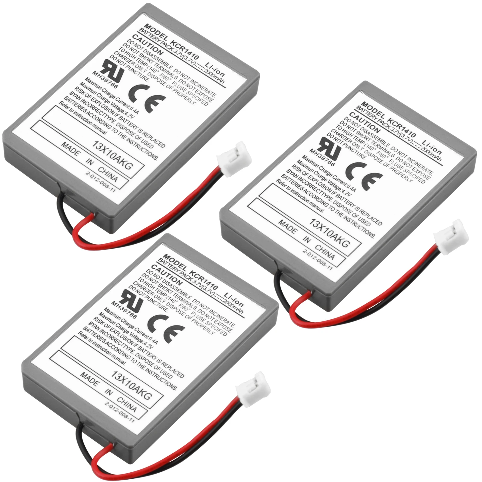 3 шт 2000mAh перезаряжаемая батарея с usb зарядным кабелем для sony PS4 беспроводной контроллер литий-ионный сменный аккумулятор
