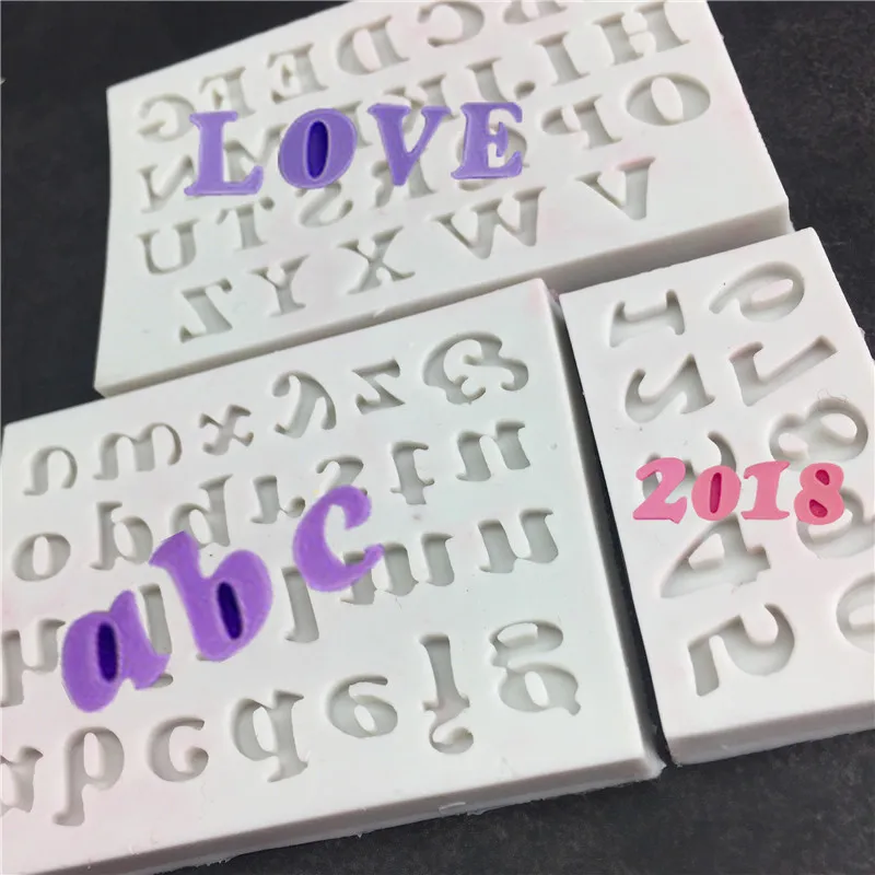 3 шт./компл. английская одежда с буквами и цифрами силиконовые формы для тортов