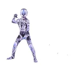 Черно-белый костюм для мальчиков на Хэллоуин, костюмы для косплея с маской, одежда, Детский костюм, плотная одежда Spiderboy, платье