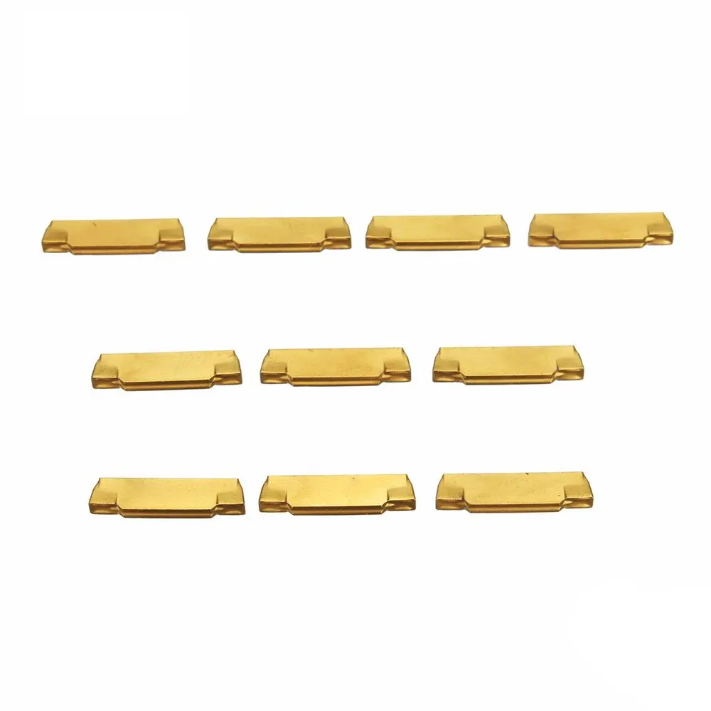 

10Pcs MGMN200-G 2mm Carbide Inserts KDC Material for MGEHR/MGIVR Grooving Cut Off Tool Turning Tool