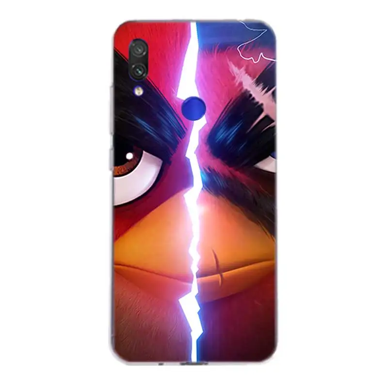Животный принт Angry Bird силиконовый чехол для Xiaomi Redmi Note 8 7 6 Pro 5 4 4X 5A Plus Xiomi 9T 9SE Lite A1 A2