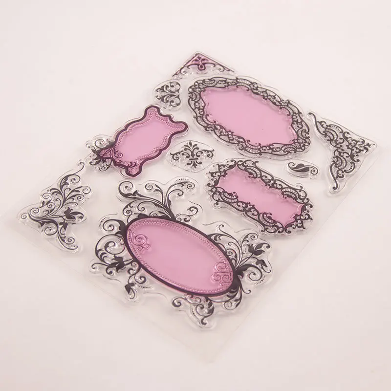 Европейские пустые этикетки прозрачные марки вечный календарь альбом для