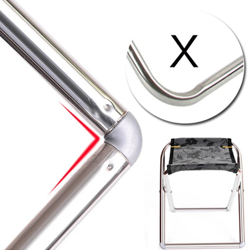 Рыбацкая труба из нержавеющей стали мазар для отдыха на природе Складной