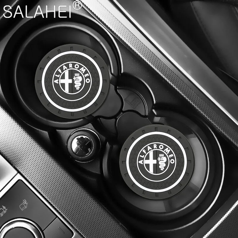 Автомобильный держатель для стакана с водой 2 шт. подставка нескользящая