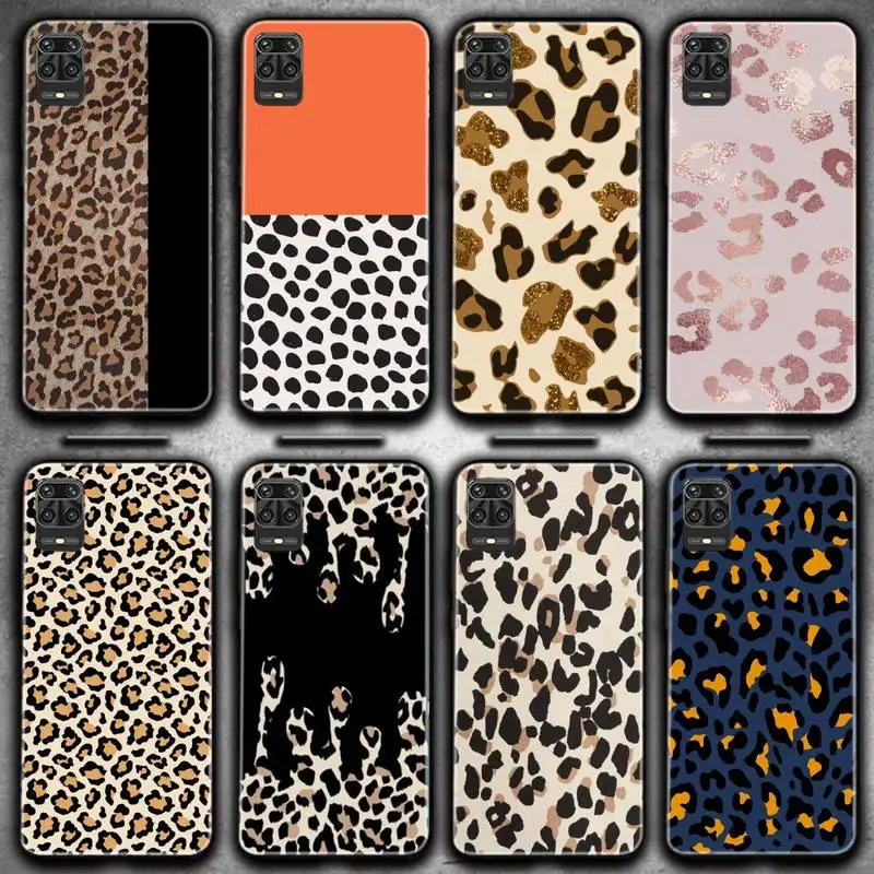 

Leopard Print Pattern Phone Case For Redmi 7 8 9 A K20 30 Pro Note 8 9 Pro 9s 10