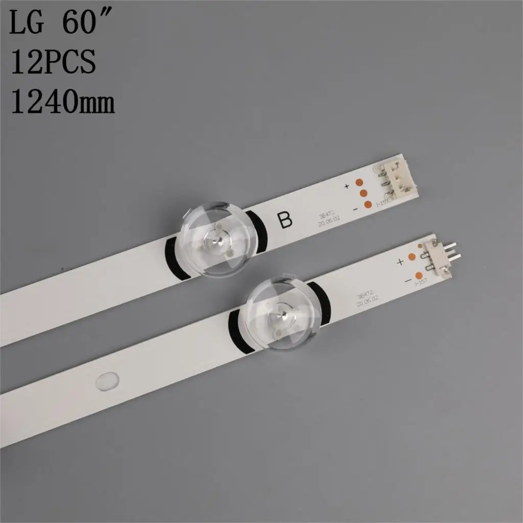 12PCS new 5+6LED STRIP 6916L-1720A 6916L-1721A for innotek DRT 3.0 60