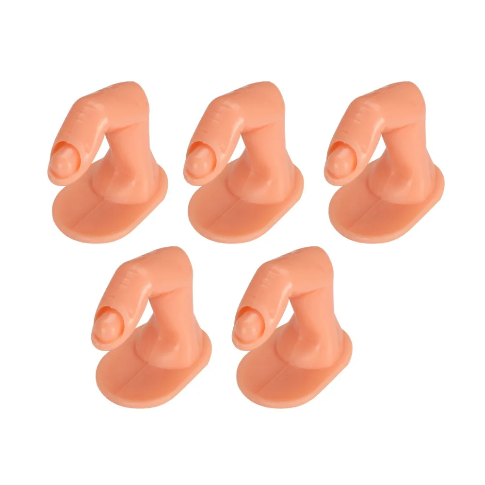 Новая практика палец 5 шт. Практика поддельные модель для рук Маникюр красоты