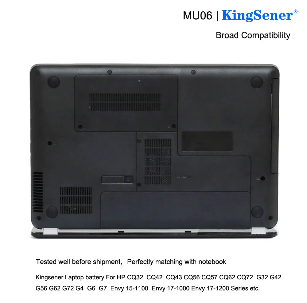 Аккумулятор KingSener MU06 для HP плитки G4 G6 G7 G42 CQ32 CQ42 CQ62 CQ72 DM4|Аккумуляторы ноутбуков| |