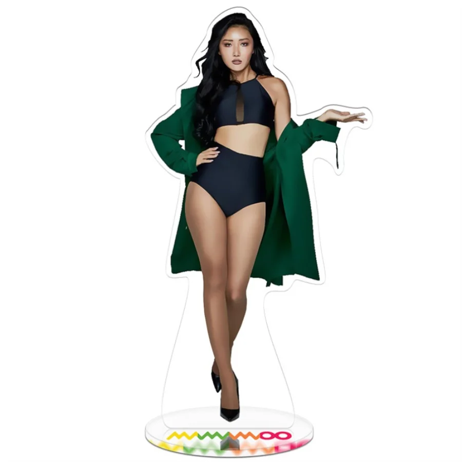 1 Kpop MAMAMOO членов стоящая фигурка акриловая кукла 21 см Hwa Sa Солнечный стол Декор - Цвет: 1