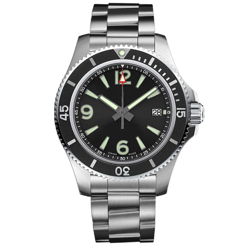 

Mens Sport Watch Top Luxury Brand Sapphire Glass Men Automatic Mechanical Watches Stainless Steel Wristwatches Male Clock Man