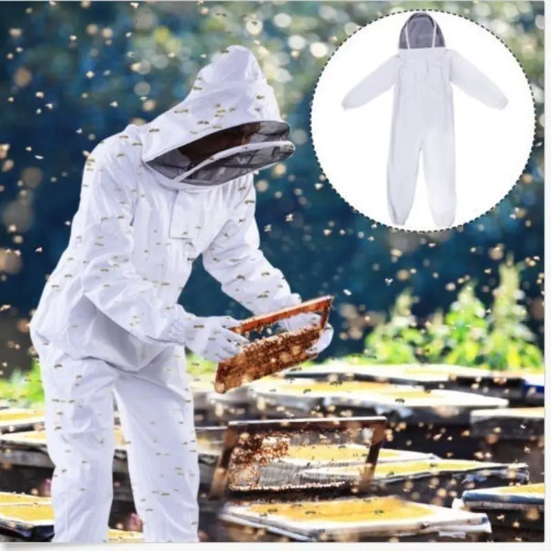 

Full Body Beekeeping Clothing Professional Beekeepers Protection Beekeeping Suit