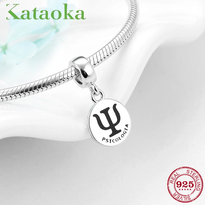 Модные подвески со знаком из стерлингового серебра 925 пробы Подвески для