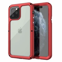 ip68 seal waterproof case for iphone 11 xr xs translucent swimming diving metal cover for iphone 12 pro max xs max phone cases