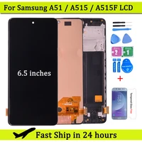 6 5%e2%80%98%e2%80%99 lcd display for samsung galaxy a51 lcd a515 a515f a515fds a515fd touch screen with frame digitizer assembly
