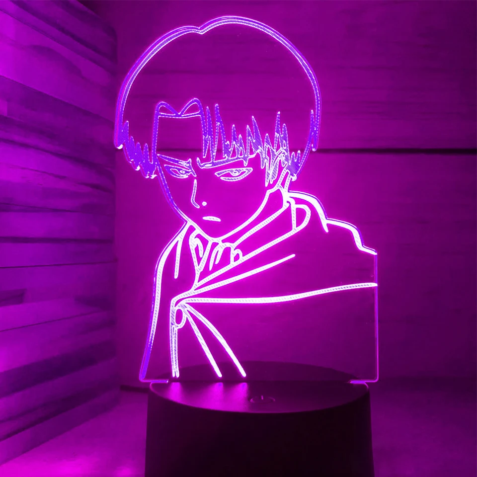 Светодиодная лампа атака на Титанов с пультом ДУ | Освещение