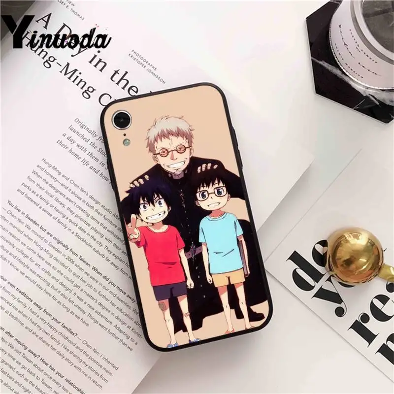 

Yinuoda blue exorcist anime fashion new Phone Case cover For iPhone X 8 7 6 6S Plus XS MAX 5 5S SE XR 11 12 Pro max coque fundas