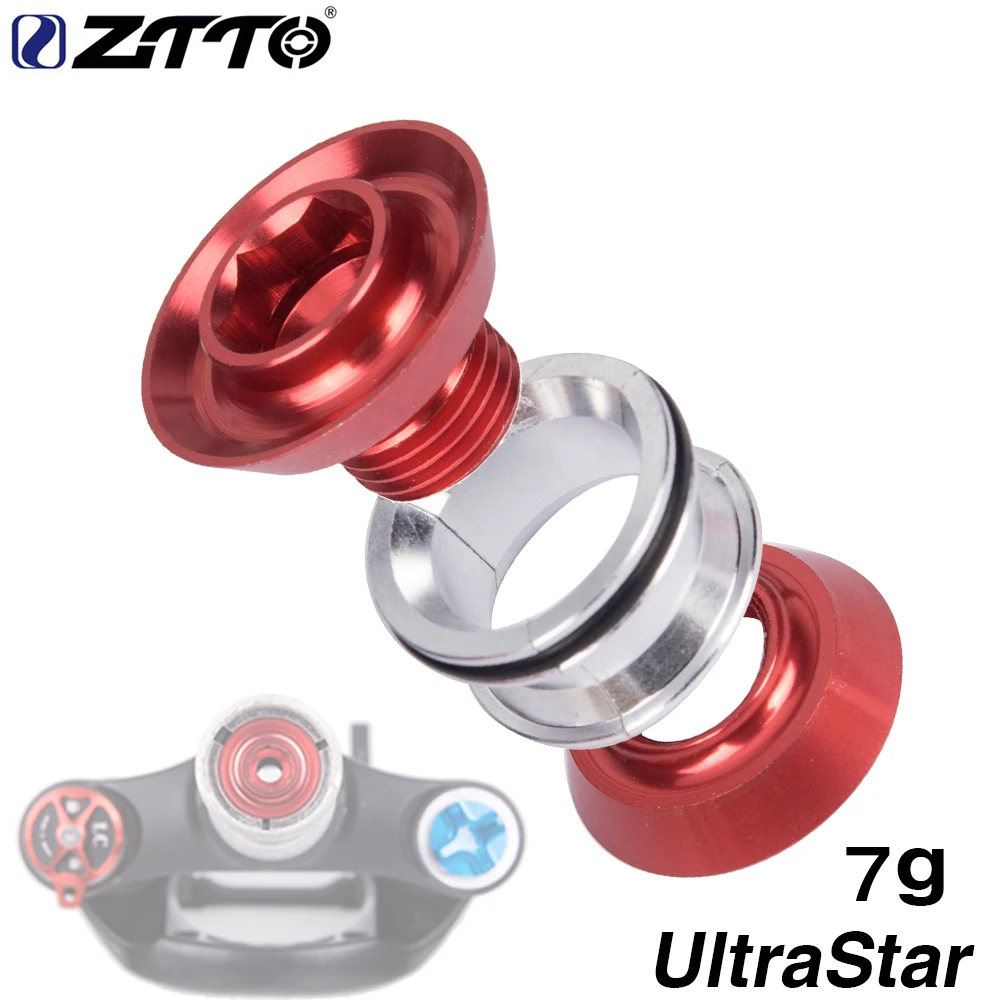 Запчасти для велосипеда ZTTO вилка шоссейного UltraStar 7g расширение гайки гарнитуры