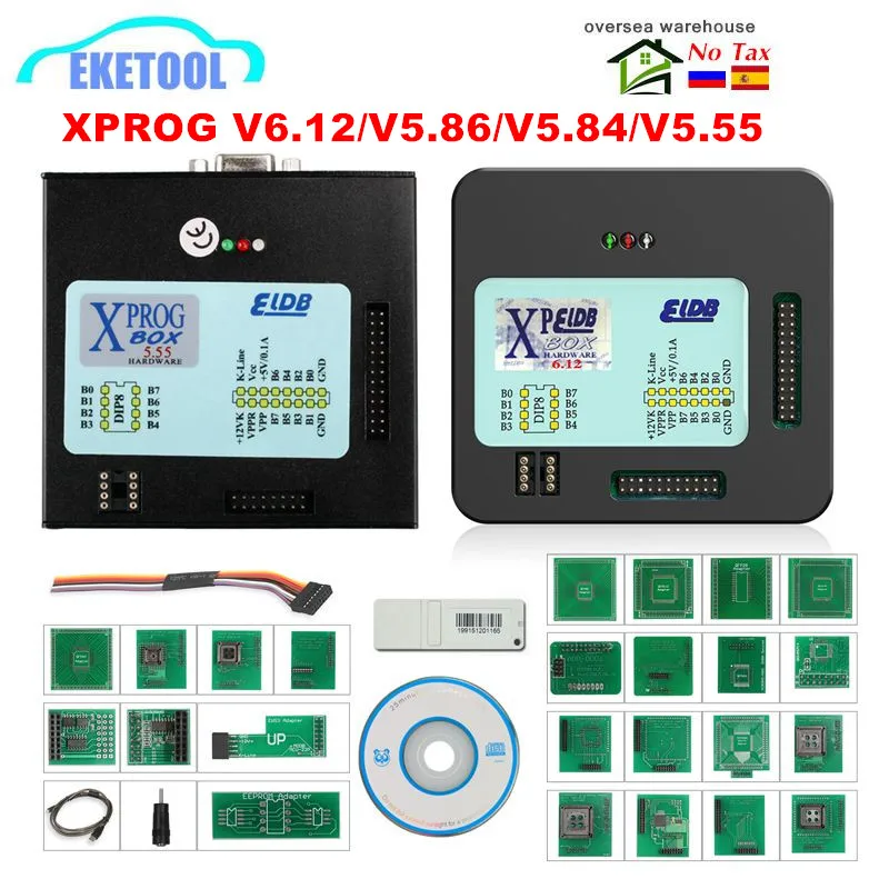 Последняя V5.84/5,74/5,70/5,60/5,55 XPROG программатор системного блока управления Add More/утвержденный с usb-ключ XPROG-M V5.84 прошивки V4.4 X-PROG