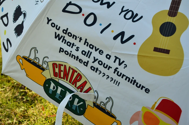 ТВ-серия с героями мультфильмов Friends складной зонтик от дождя и солнца