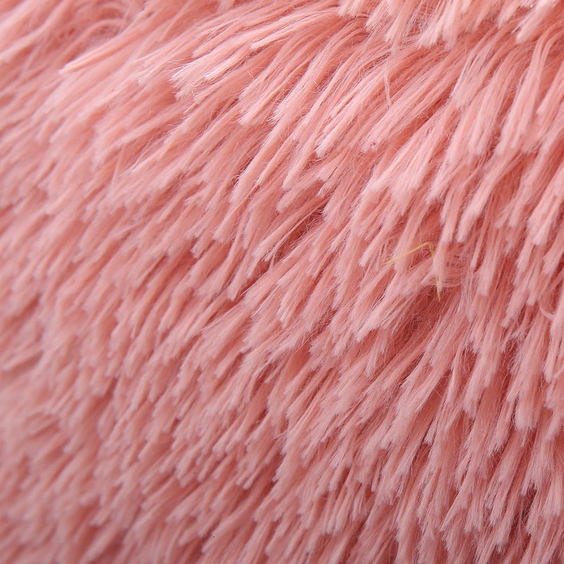 Новое поступление сплошной цвет коралловый флис ткань зимний диван стул