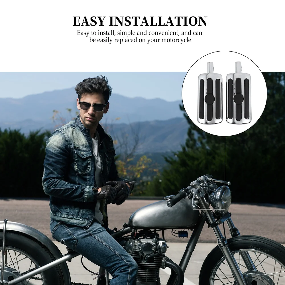 

1 Pair Universal Motorbike Pegs Pedals Motorcycle Modification Accessories