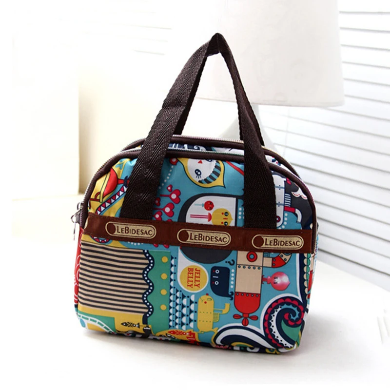 Новинка 2019 женская сумка через плечо на молнии с принтом для путешествий