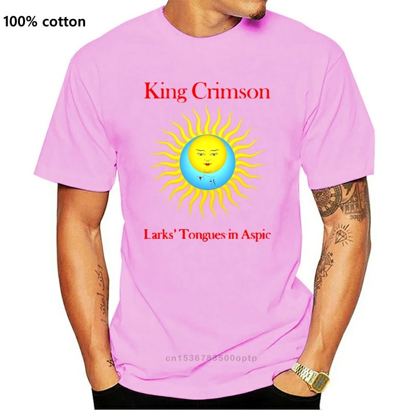 

New MEN T SHIRT King Crimson Larks' Tongues In Aspic T-Shirt Men and men Tee big Size S-XXXL