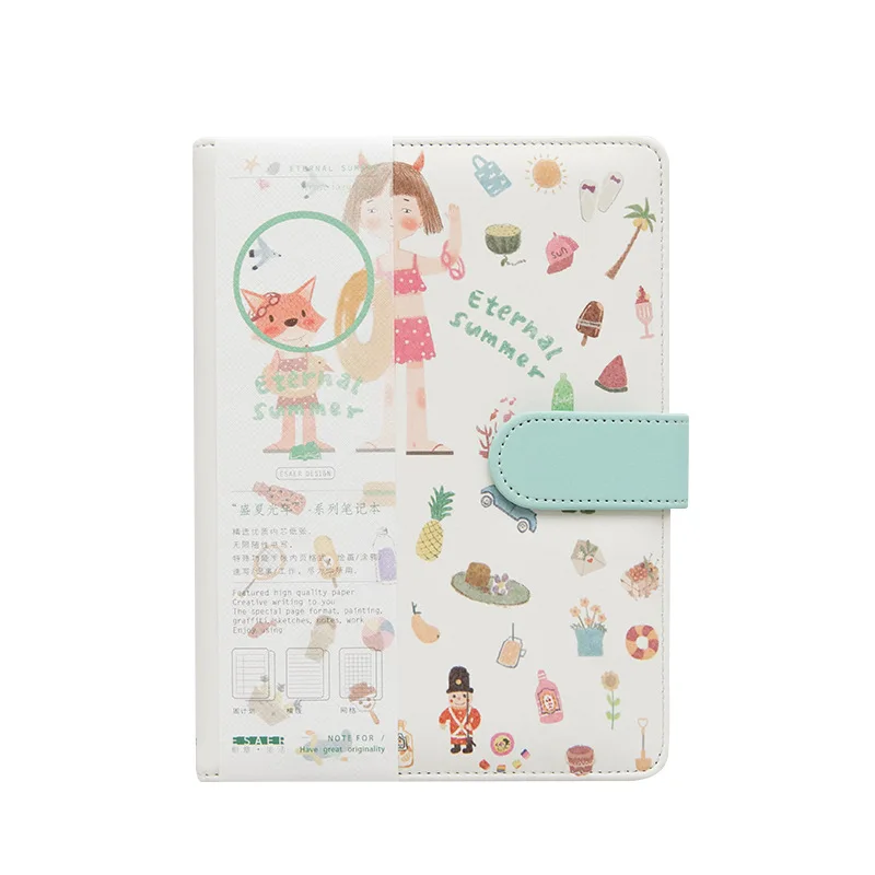 Kawaii блокнот полноцветный планировщик страниц книга иллюстратор страницы